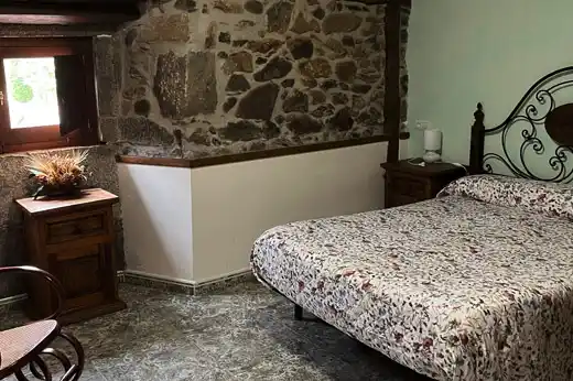 Habitación de matrimonio, casa rural Tía Goya