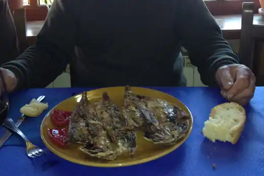 Chicharro a la espalda Mesón Casa Tía Goya